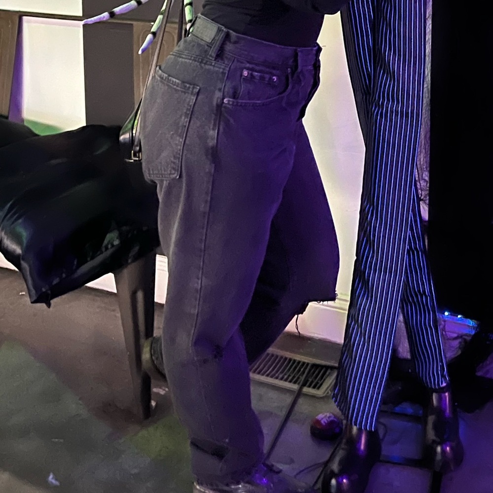 🖤 Ripped black dad jeans - Pacsun 🖤